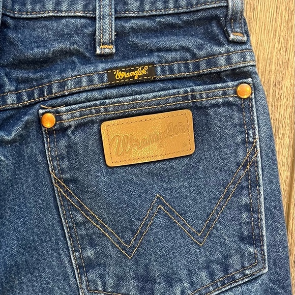 WRANGLER 90s Vintage Cowboy Cut Slim Jean Size 28x30 - Picture 4 of 9